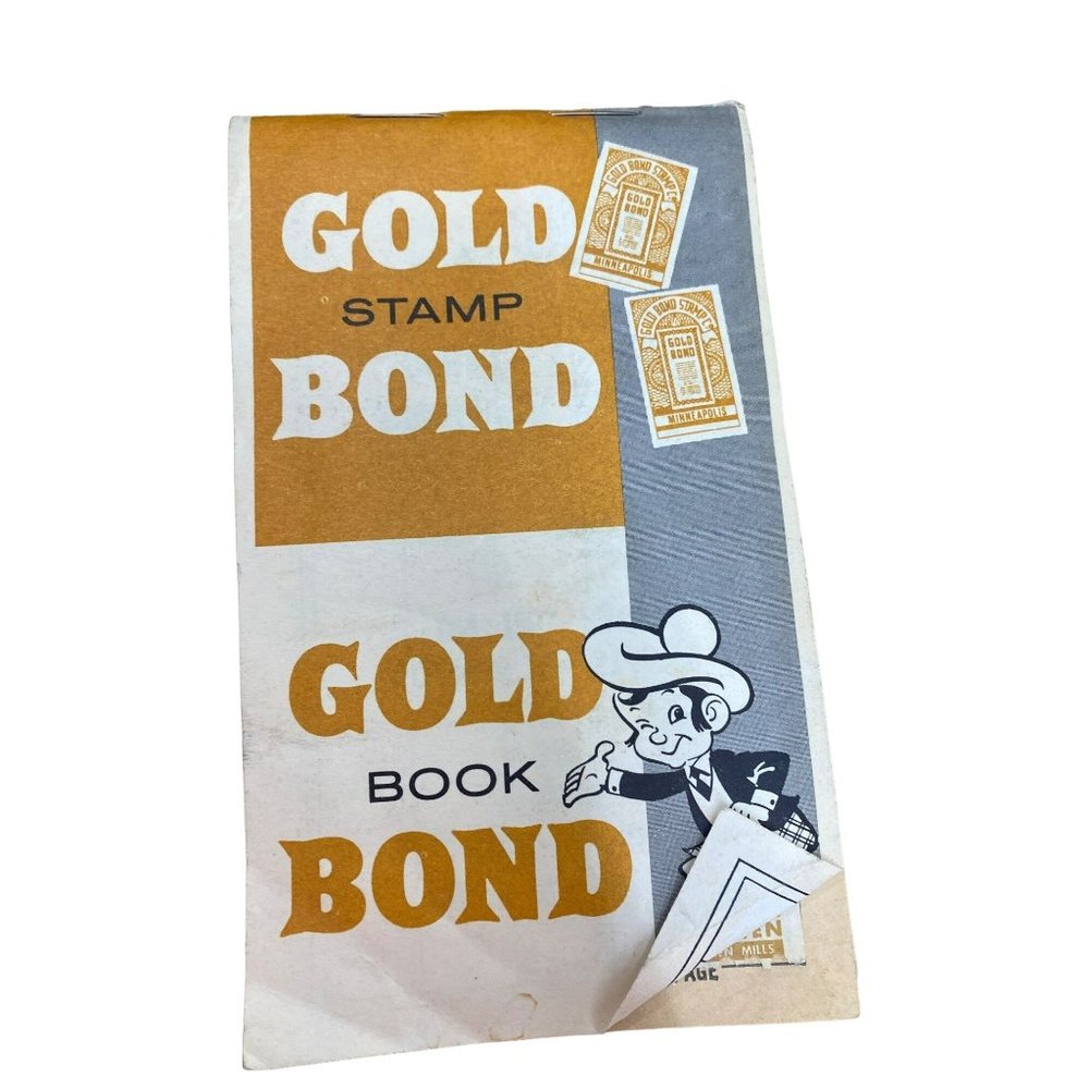 Antique Gold Bond Stamp book